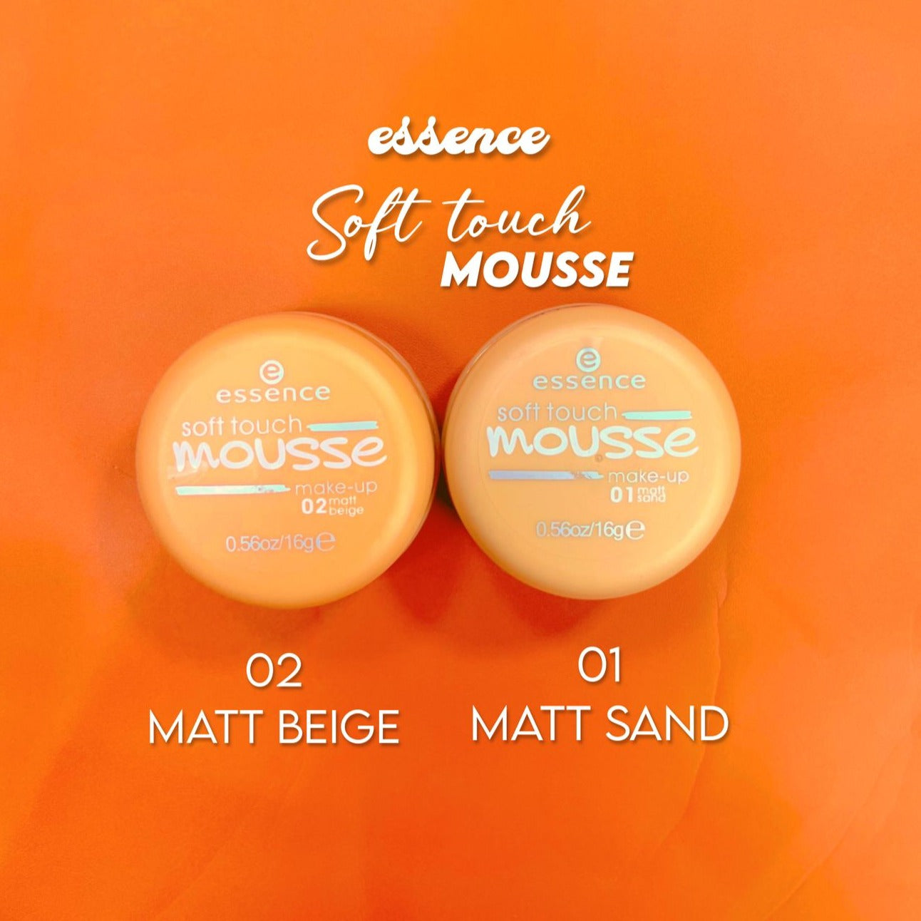 Buy essence Soft Touch Mousse Make-Up 02 Matt Beige 16g (0.56oz) · USA