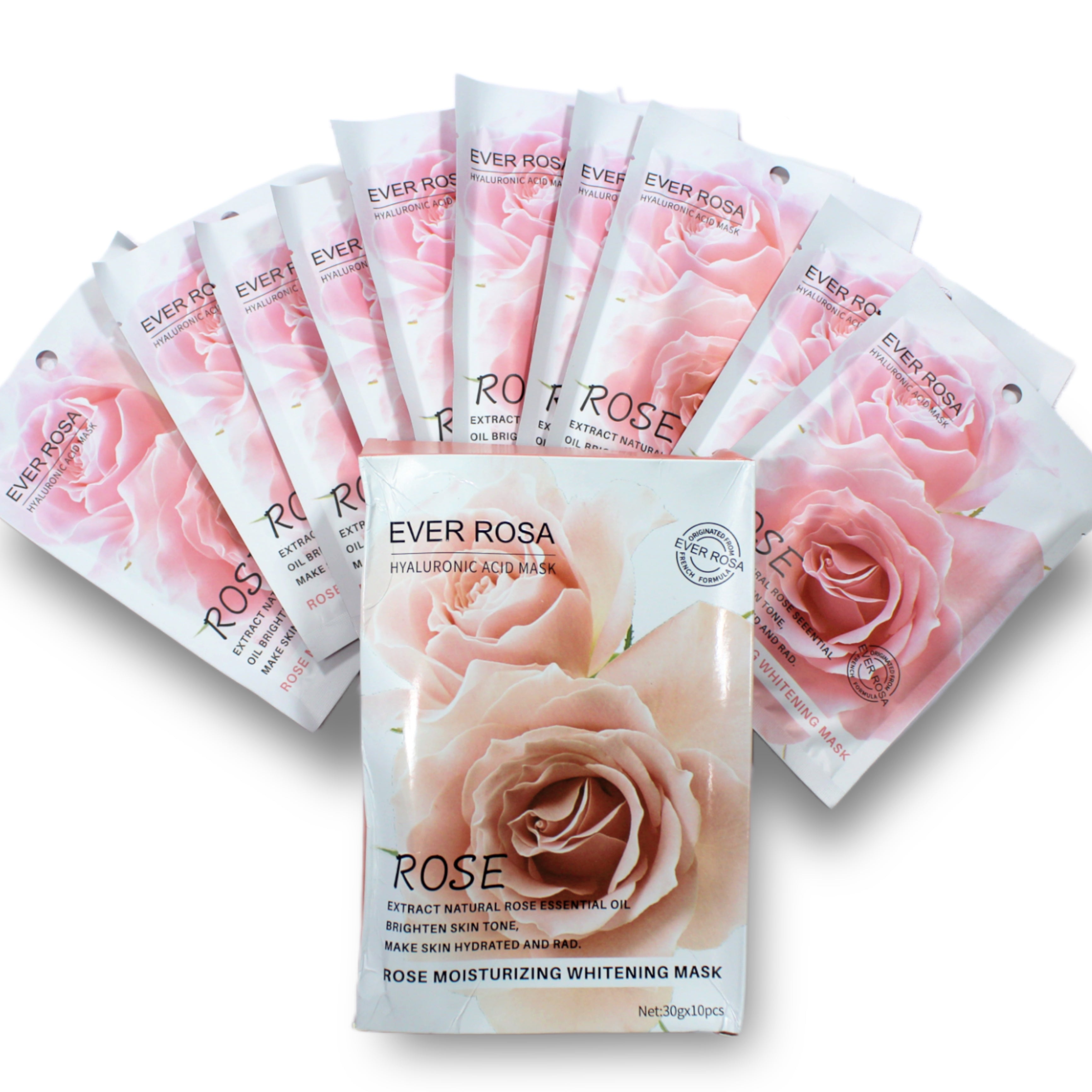 SHEET MASK ROSE EVER ROSA 10 PCS PACK