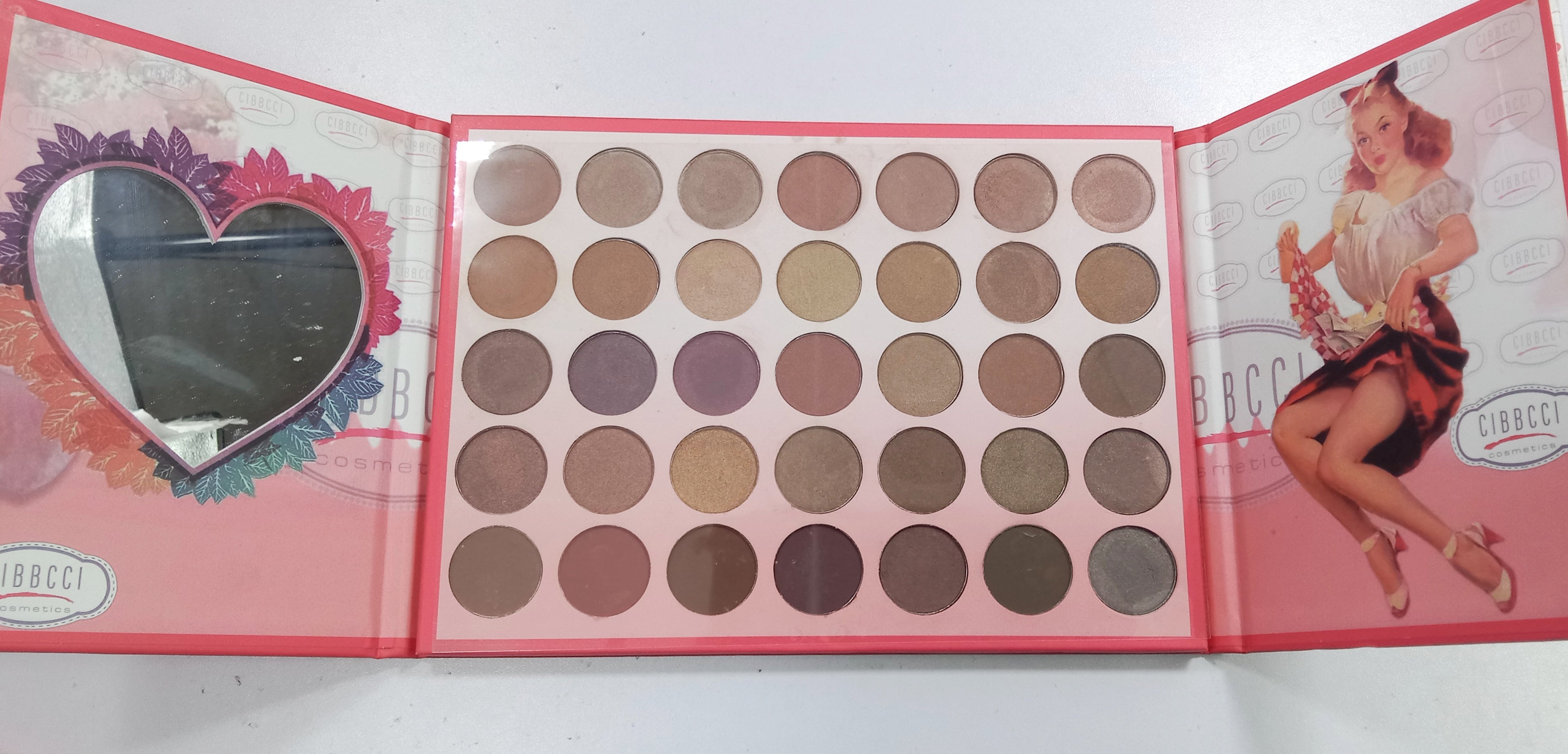 EYESHADOW PALETTE BY CIBBCCI 35 COLOR #2