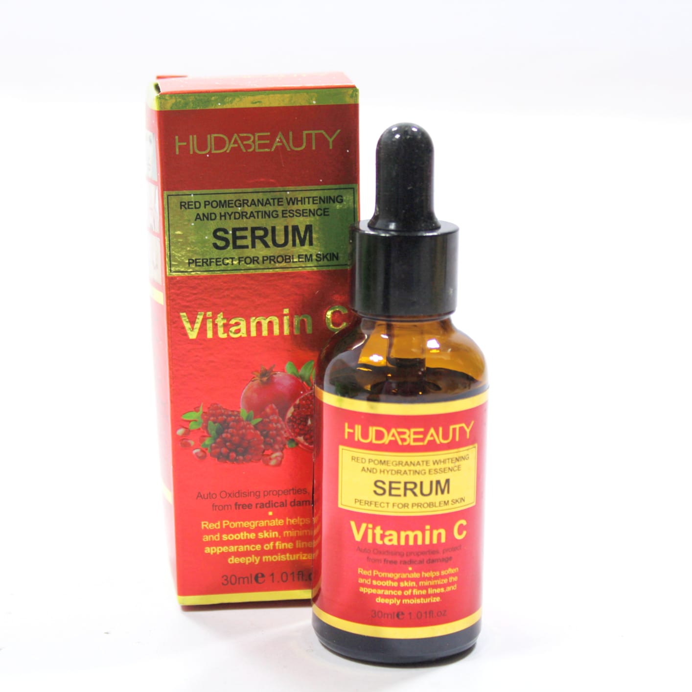 FACE SERUM VITAMIN C HUDABEAUTY RED POMEGRANATE