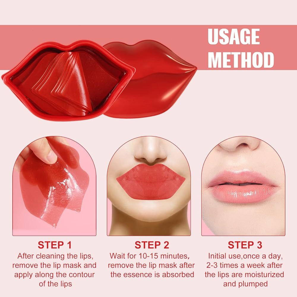 LIP MASK STAWBERRY HUDABEAUTY