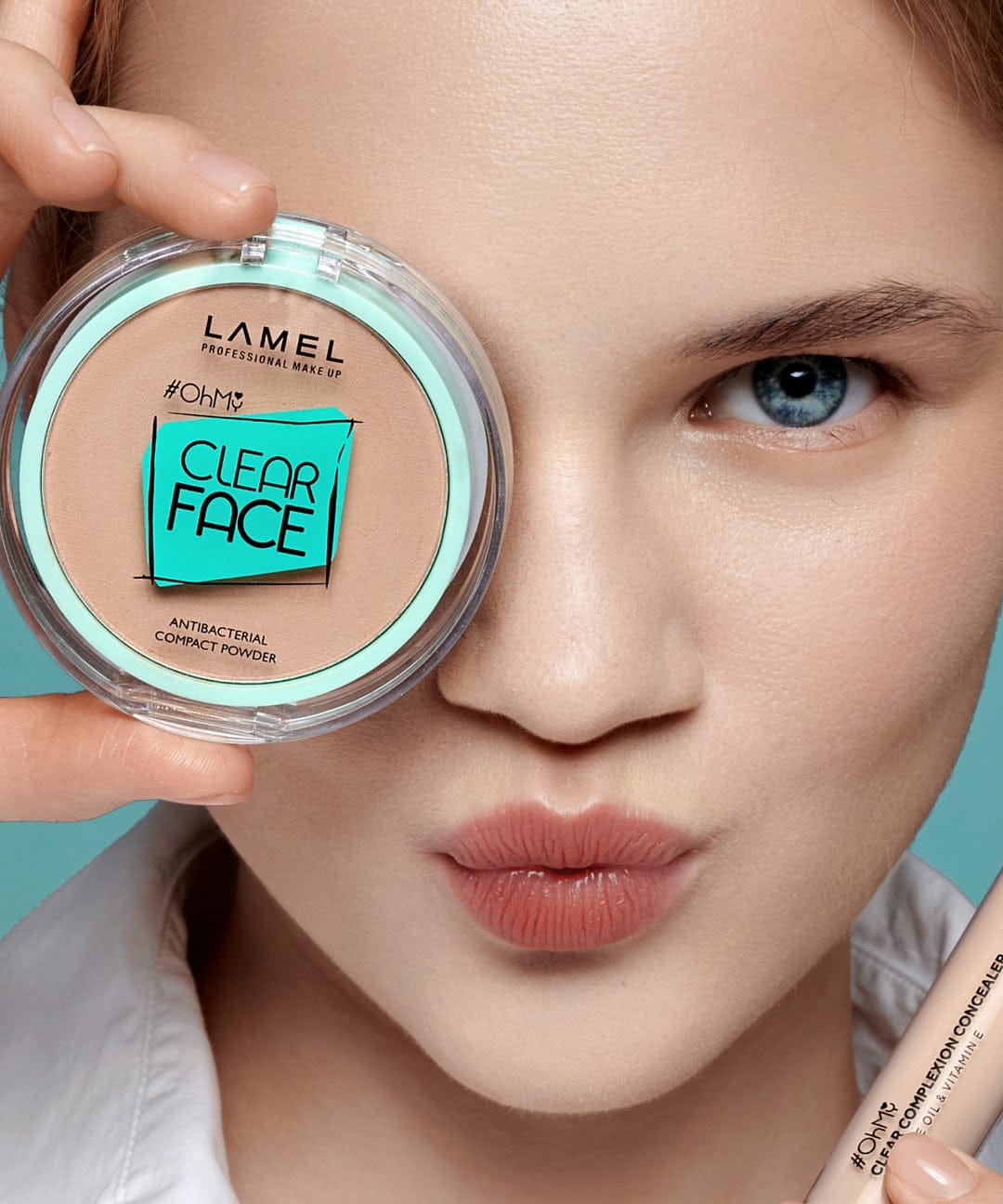 LAMEL #OhMy CLEAR FACE COMPACT POWDER