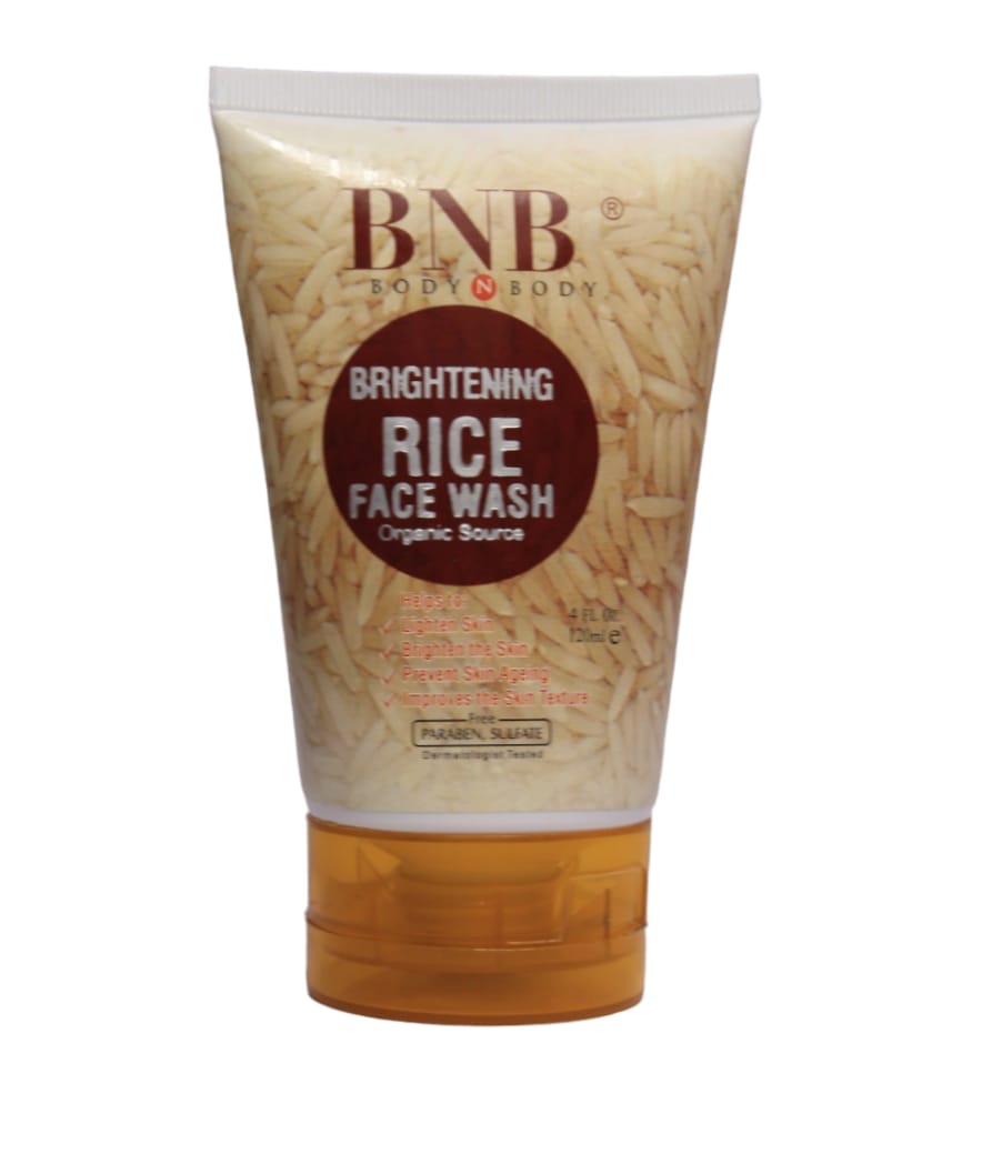 BNB BRIGHTENING RICE FACE WASH