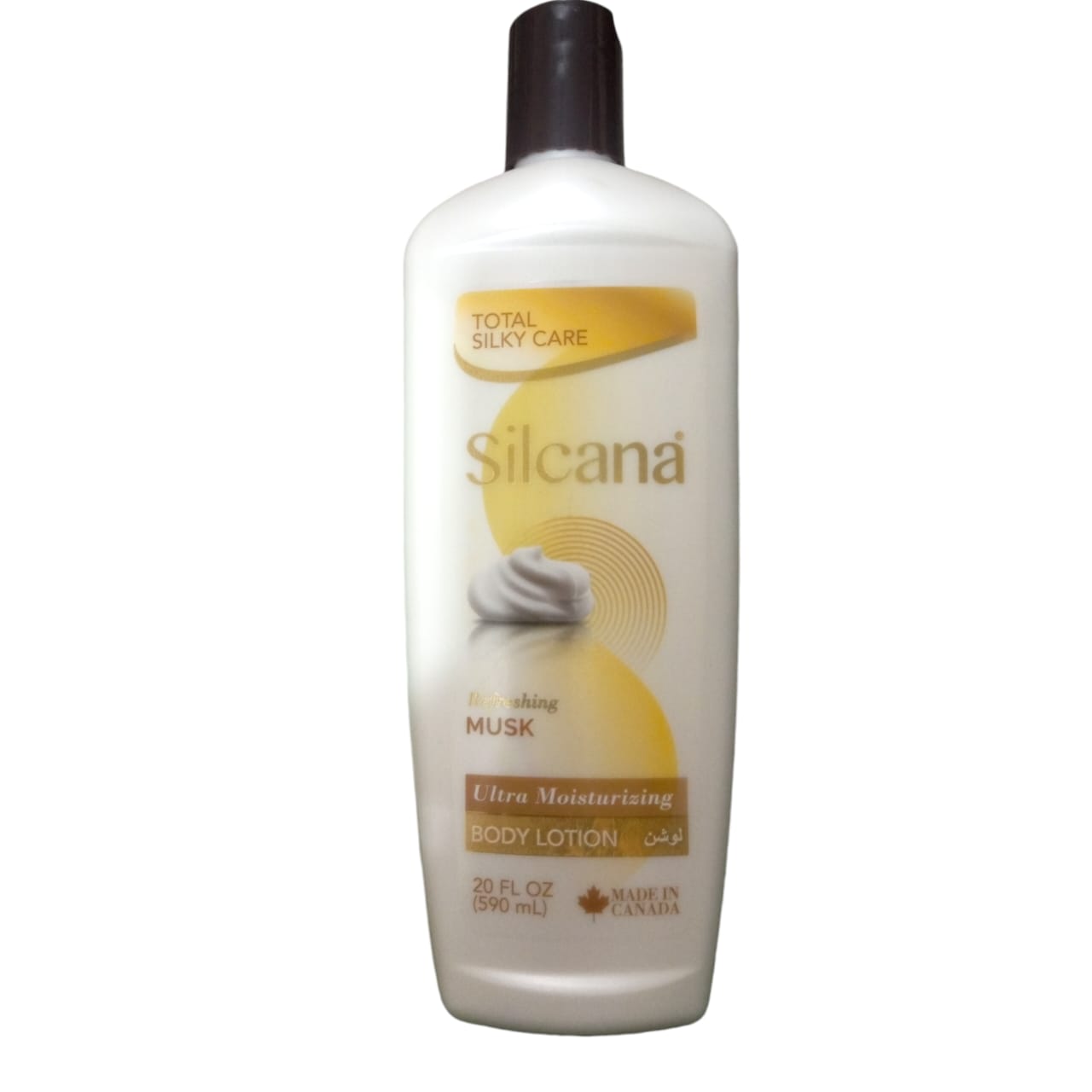 SILCANA REFERESHING MUSK BODY LOTION 590ML