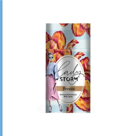 LADY STORM BODY SPRAY 250ML MADE IN TURKEY