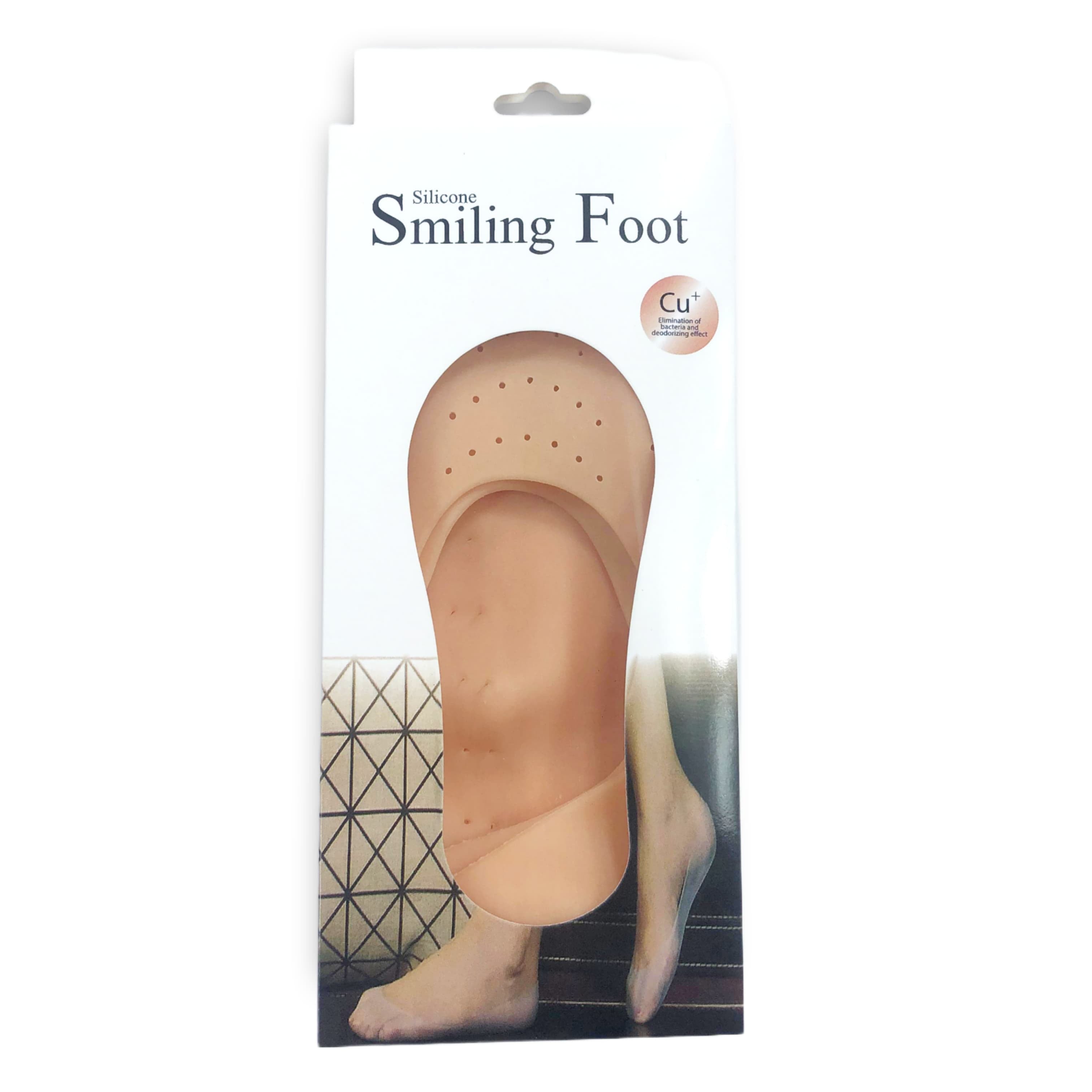 HEEL PAD SMILING FOOT SILICONE