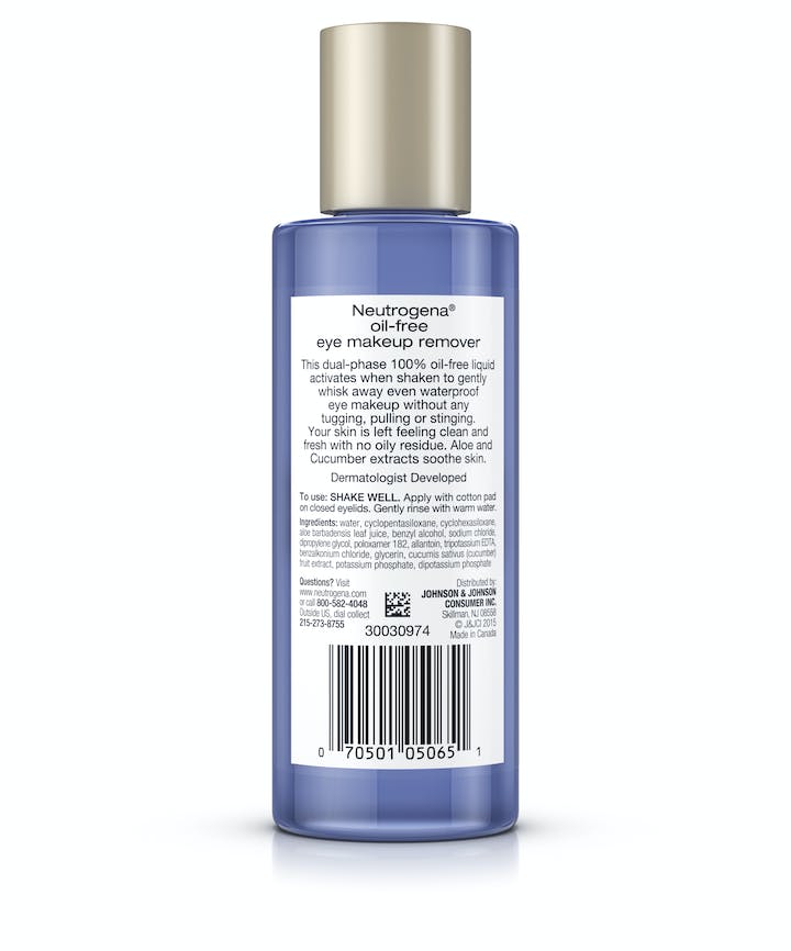 Neutrogena oil-free eye makeup remover