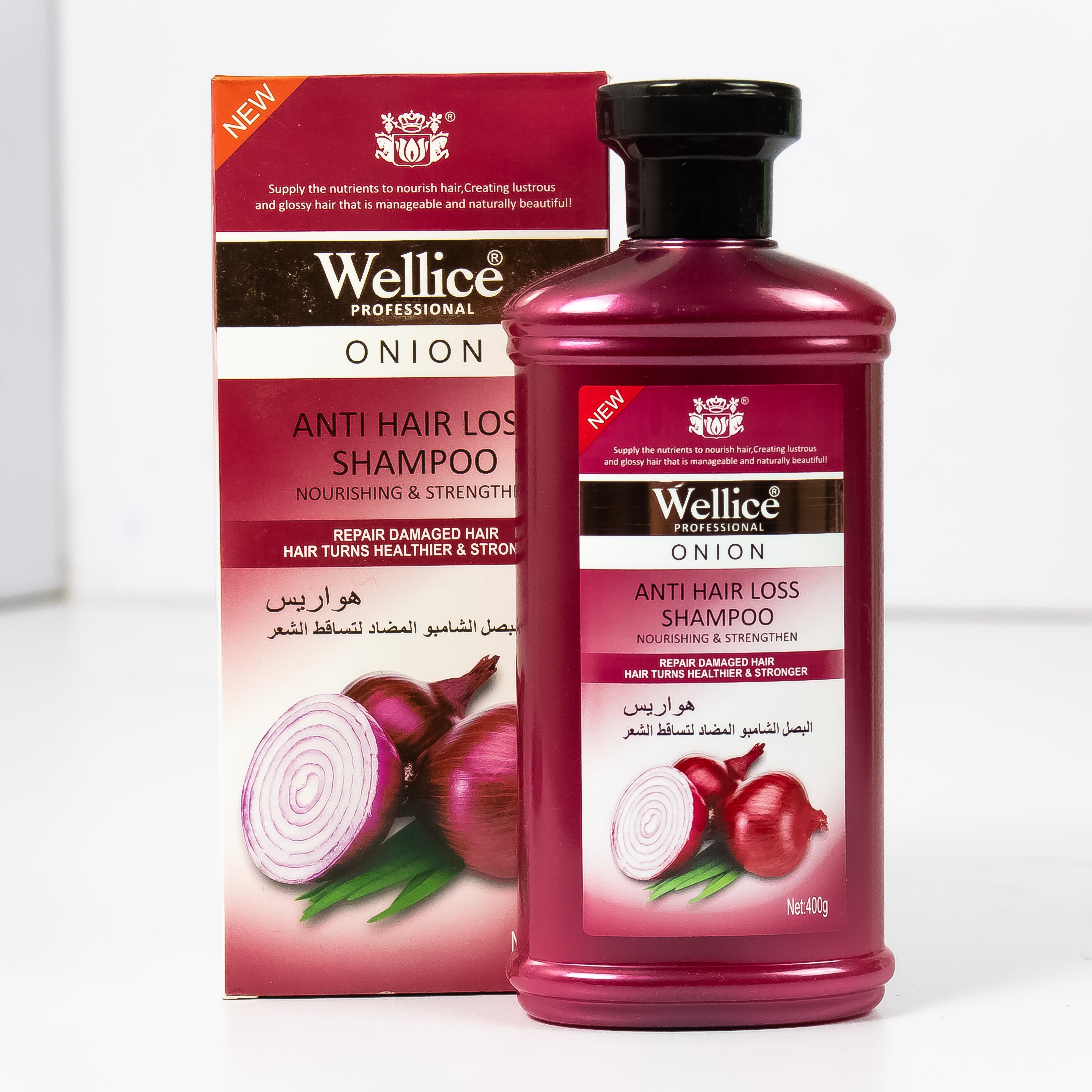 WELLICE ONION ANTI-HAIR LOSS SHAMPOO