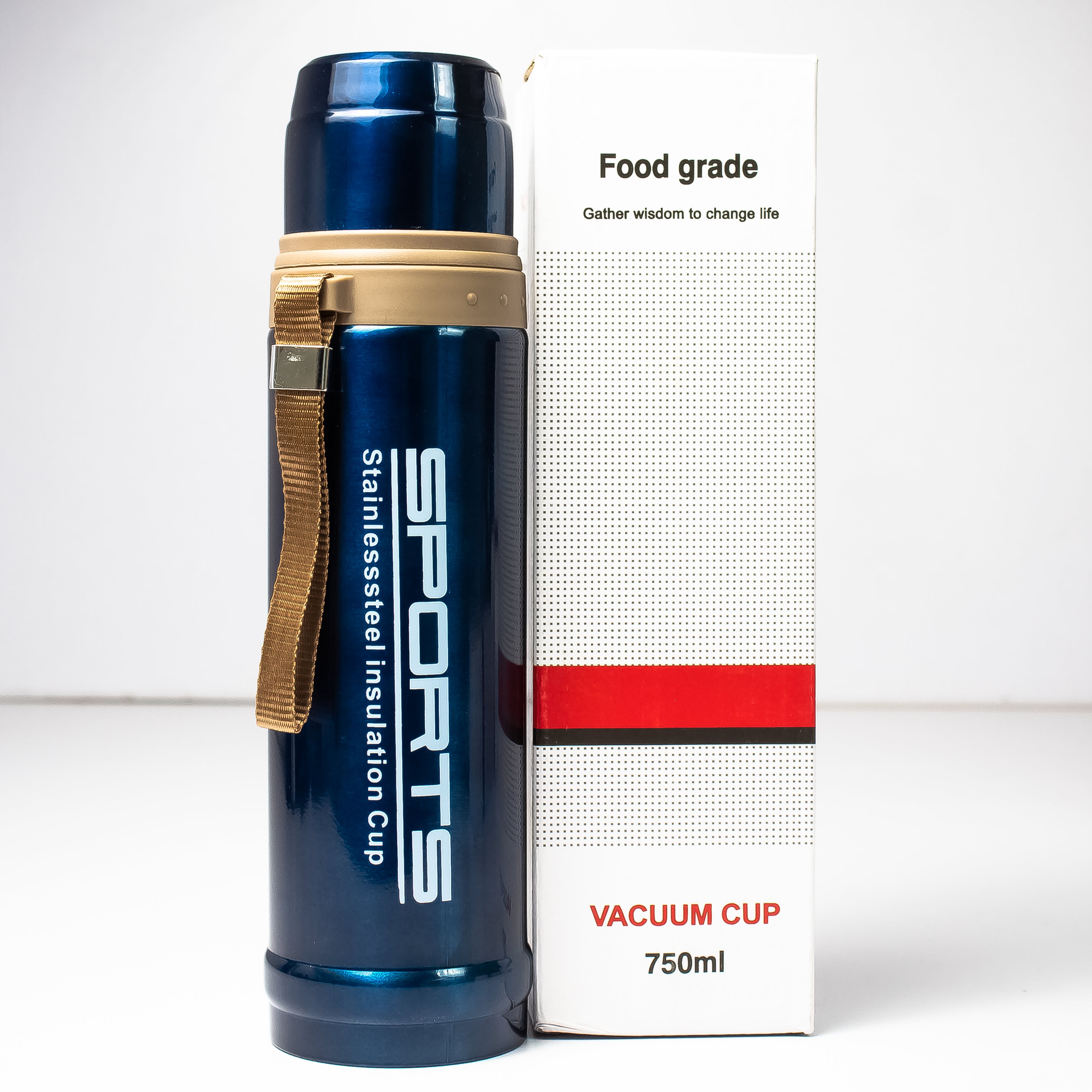 BOTTLE STAINLESS STEEL HOT & COOL THERMOS STYLE