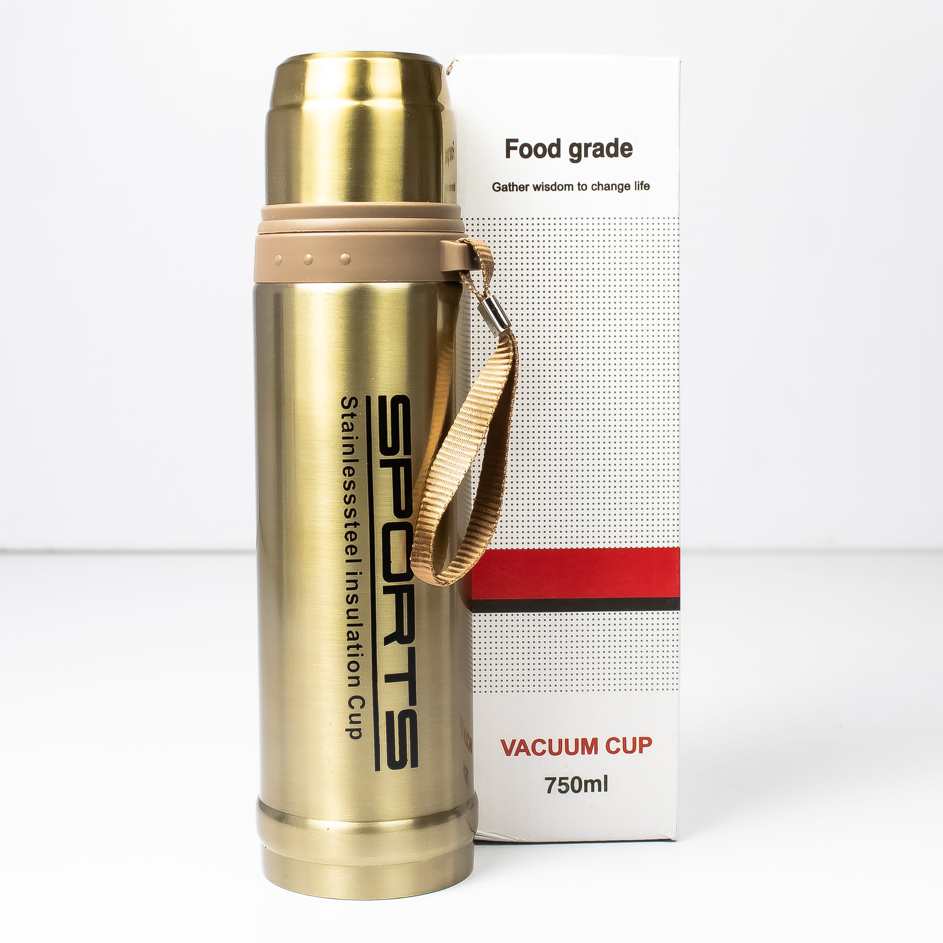 BOTTLE STAINLESS STEEL HOT & COOL THERMOS STYLE