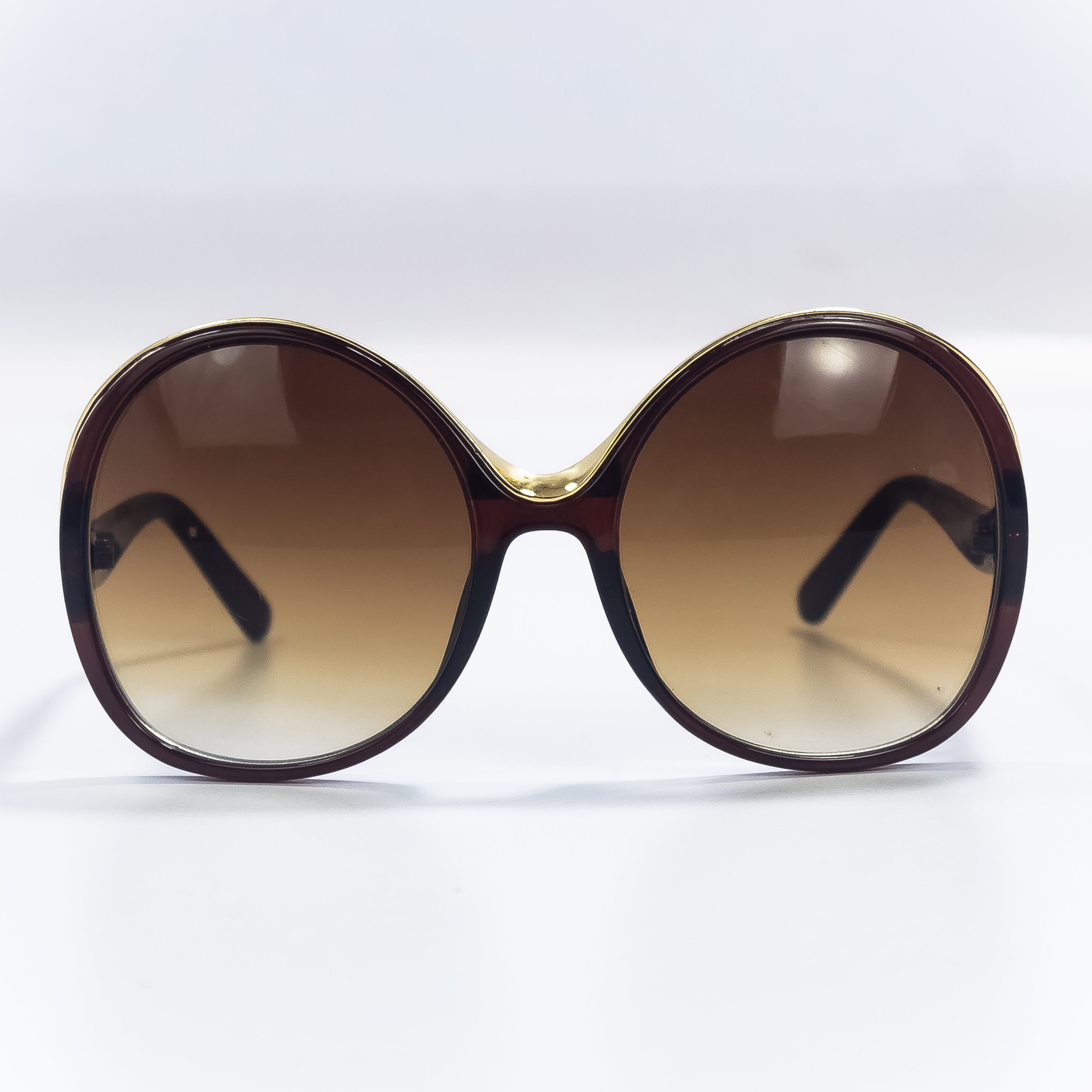 SUNGLASSES FOE WOMEN CHLOE BROWN CE713S ROUND C